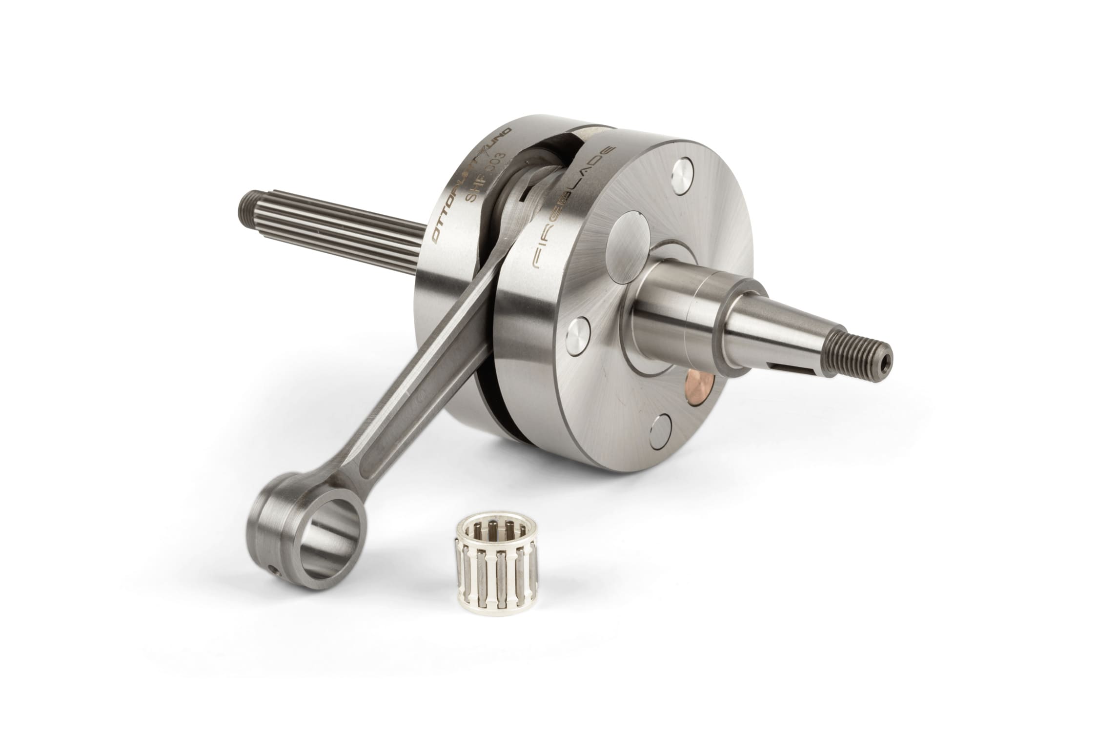 OPU007 Albero motore corsa 47mm / biella 100mm d.84mm Ottopuntouno per carter 8.1 / Polini PRE