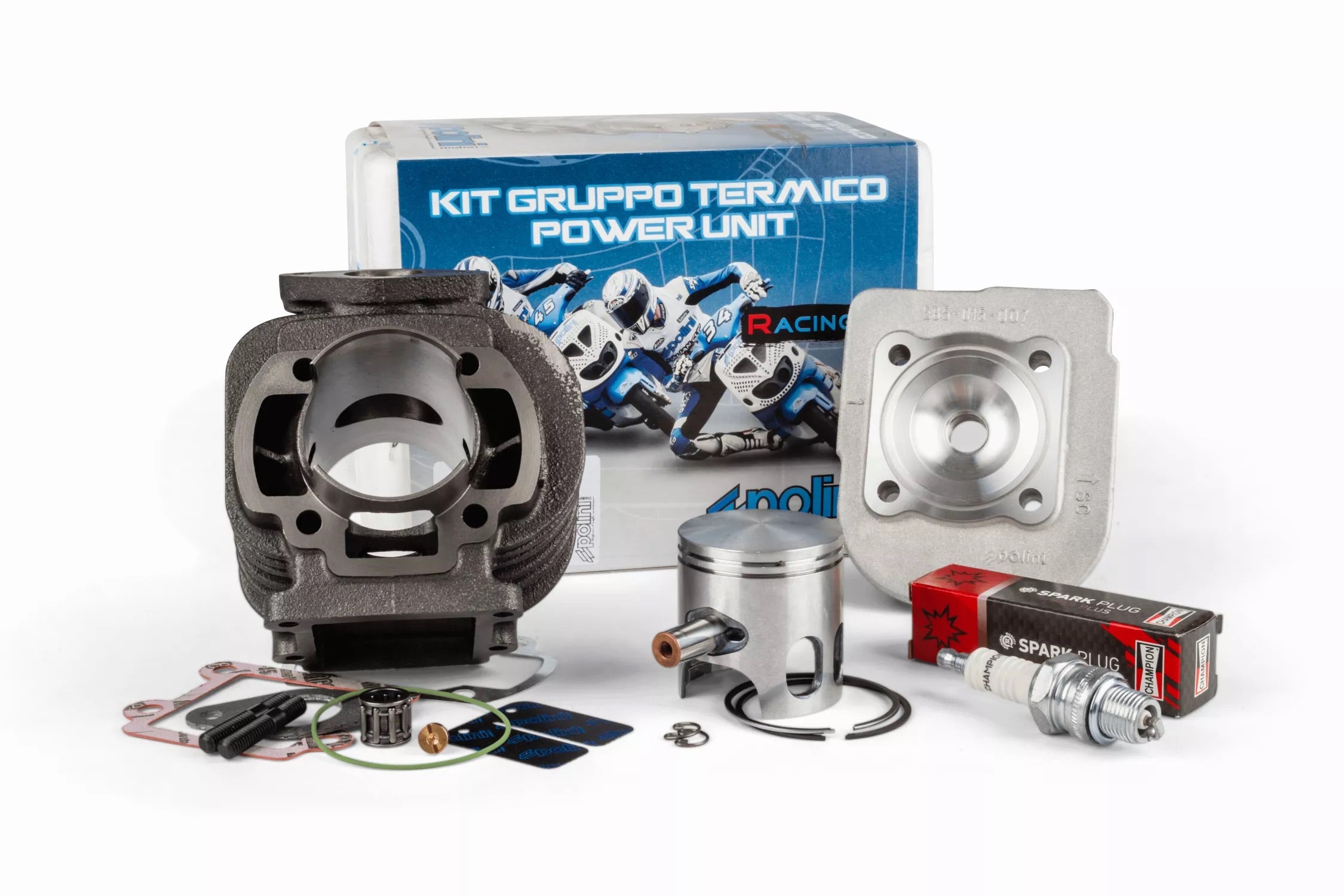 P166.0074/R Polini CORSA 70 Cylinder Kit Minarelli vertical (Short thread)