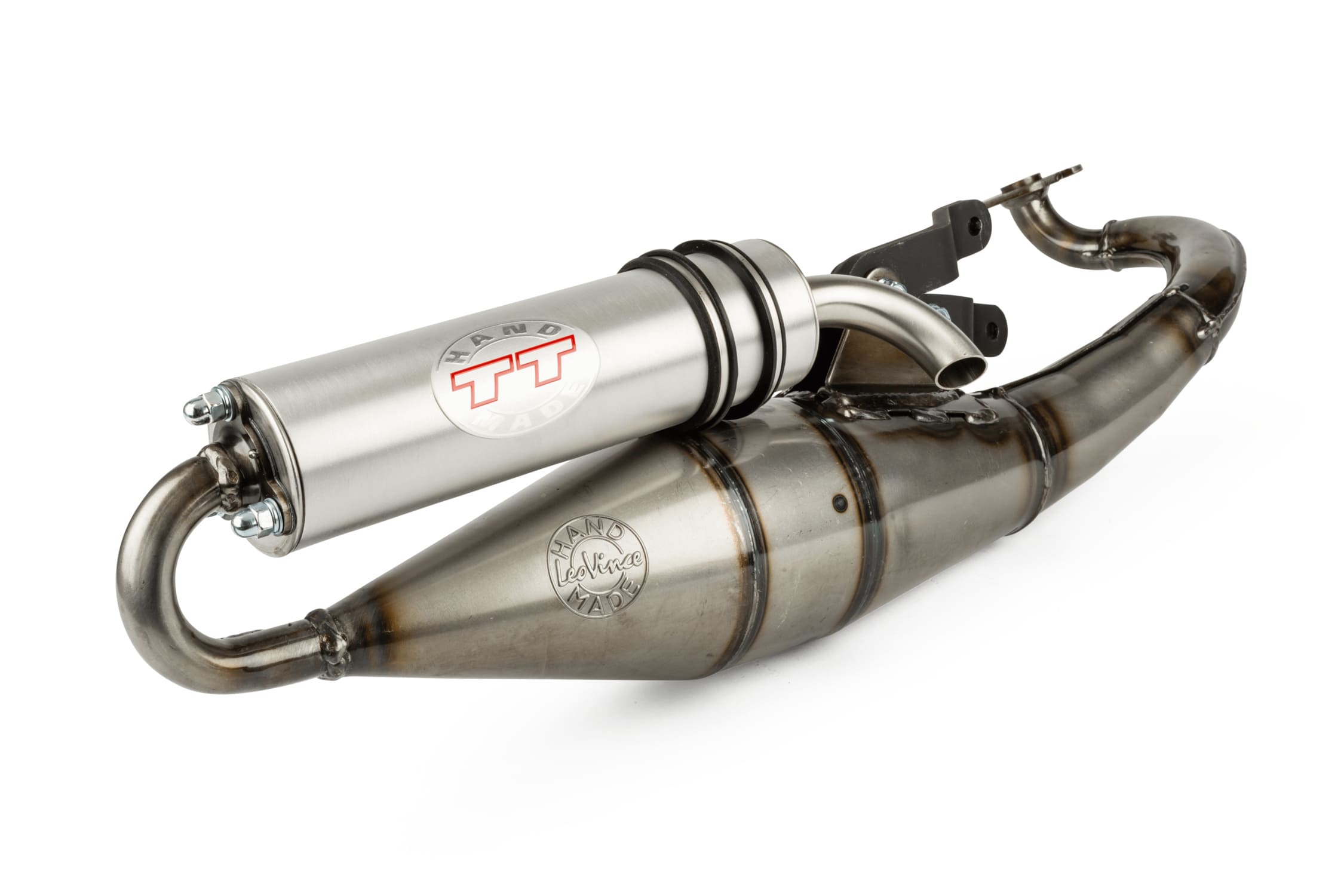 S4039 LeoVince Handmade TT MBK Nitro / Aerox muffler
