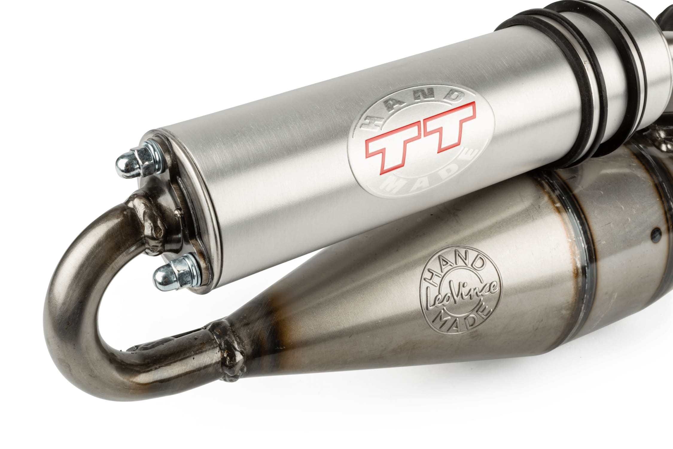 S4039 LeoVince Handmade TT MBK Nitro / Aerox muffler