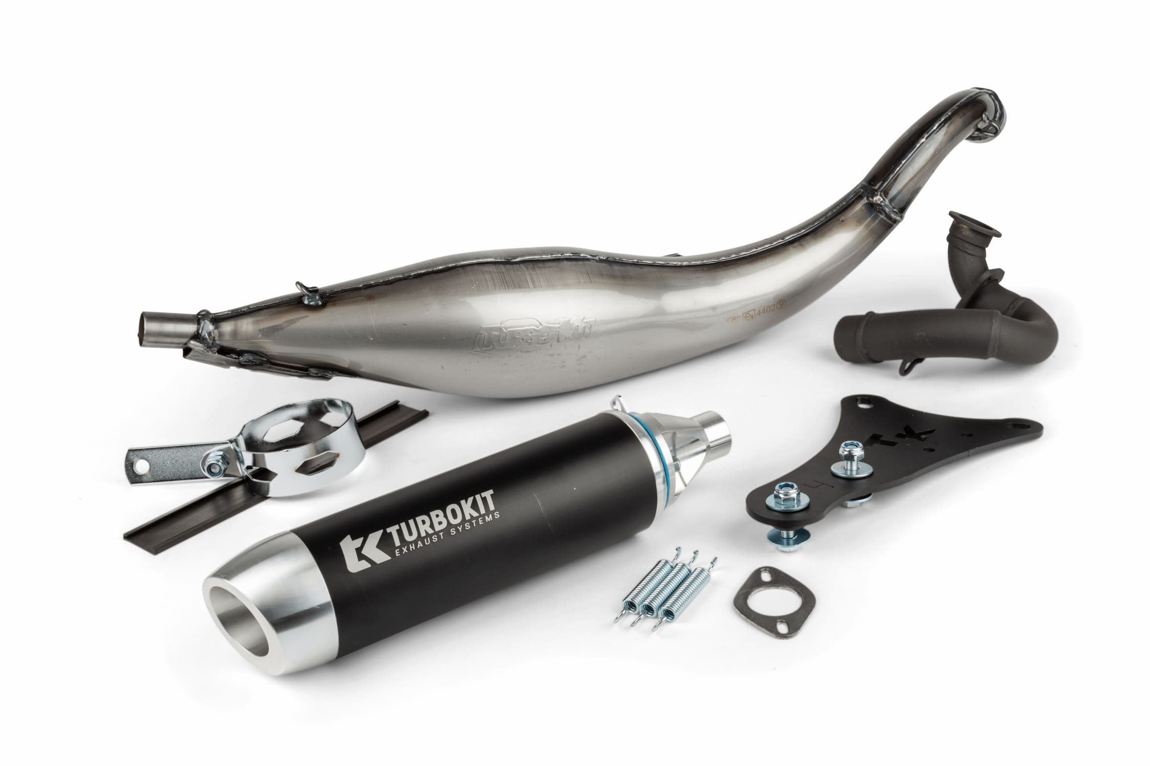 TK-TU043-Q Marmitta Turbo Kit Quad / ATV 2T Adly 50cc, COD: TK-TU043-Q