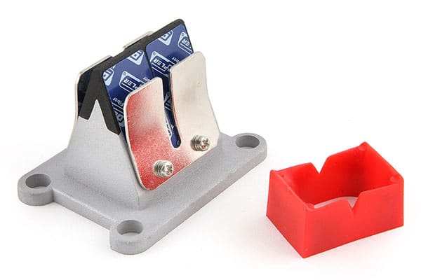 CGN208471 Valvola Doppler S2R con Lamelle in Fibra di Vetro, Derbio GPR/Senda, incl. Collettore Aspirazione (d=19mm) e Inserto Venturi, COD: CGN208471