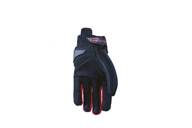 FV0221151808 Guanti Street Five Globe nero / rosso S - Billaricambi SRLS