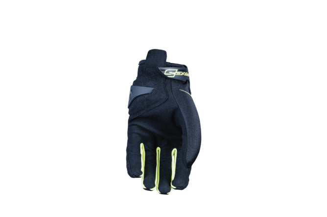 FV0221151608 Guanti Street Five Globe nero / giallo fluo S