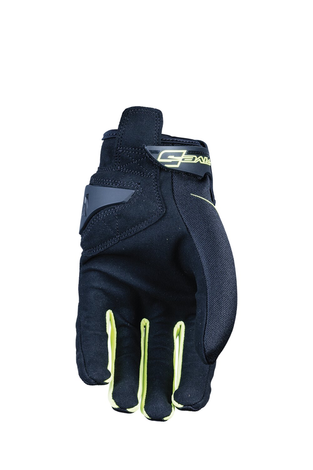 FV0221151610 Guanti Street Five Globe nero / giallo fluo L