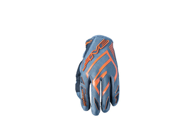 FV1220053510 Guanti MX Five MXF Pro Rider S grau / arancione L - Billaricambi SRLS