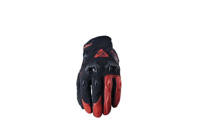 FV0221061808 Guanti Street Five Stunt Evo nero / rosso S