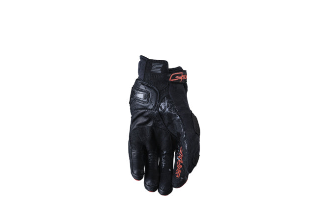 FV0221061810 Guanti Street Five Stunt Evo nero / rosso L - Billaricambi SRLS