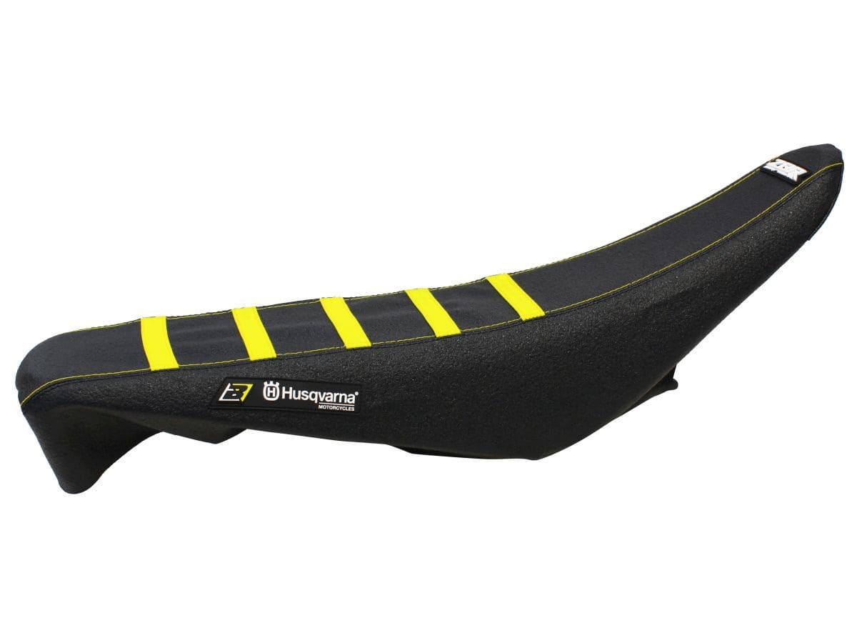 BB-08212071 Blackbird Zebra Seat Cover Yellow/Black Husqvarna 2014-2016