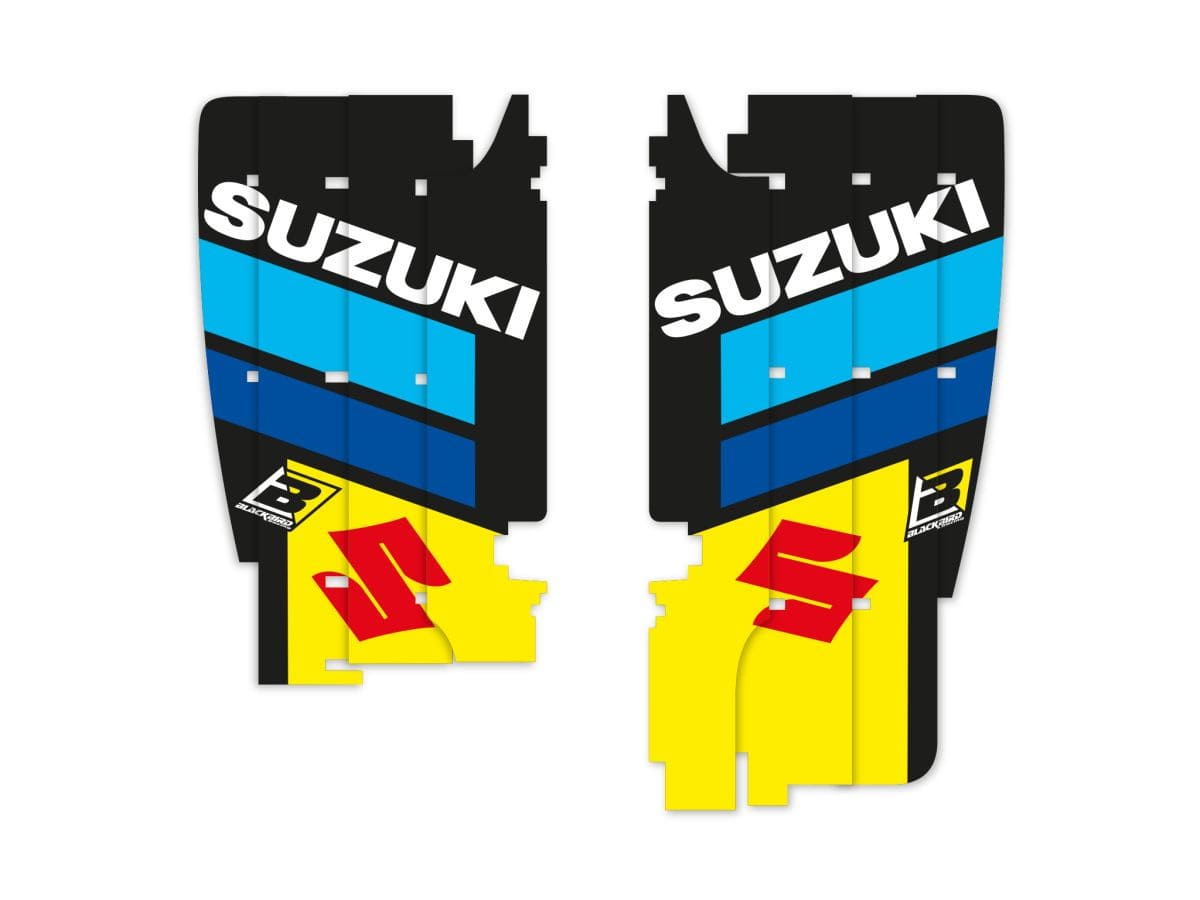 BB-43025937 Kit adesivo griglie radiatore Blackbird Suzuki World 2019 RM-Z 450 2008-2017, COD: BB-43025937