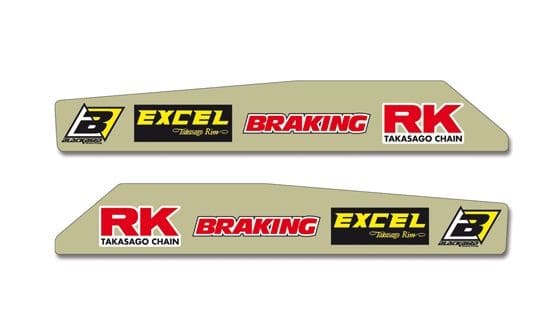 BB-43201780 Adesivo braccio oscillante Blackbird Honda CR / CRF, COD: BB-43201780