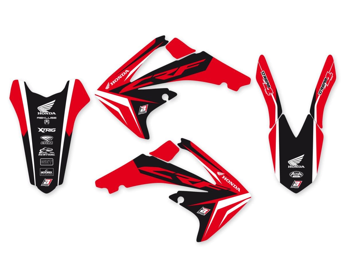 BB-43025674 Kit deco carena Blackbird Dream 4 CRF 250 2010-2013, COD: BB-43025674