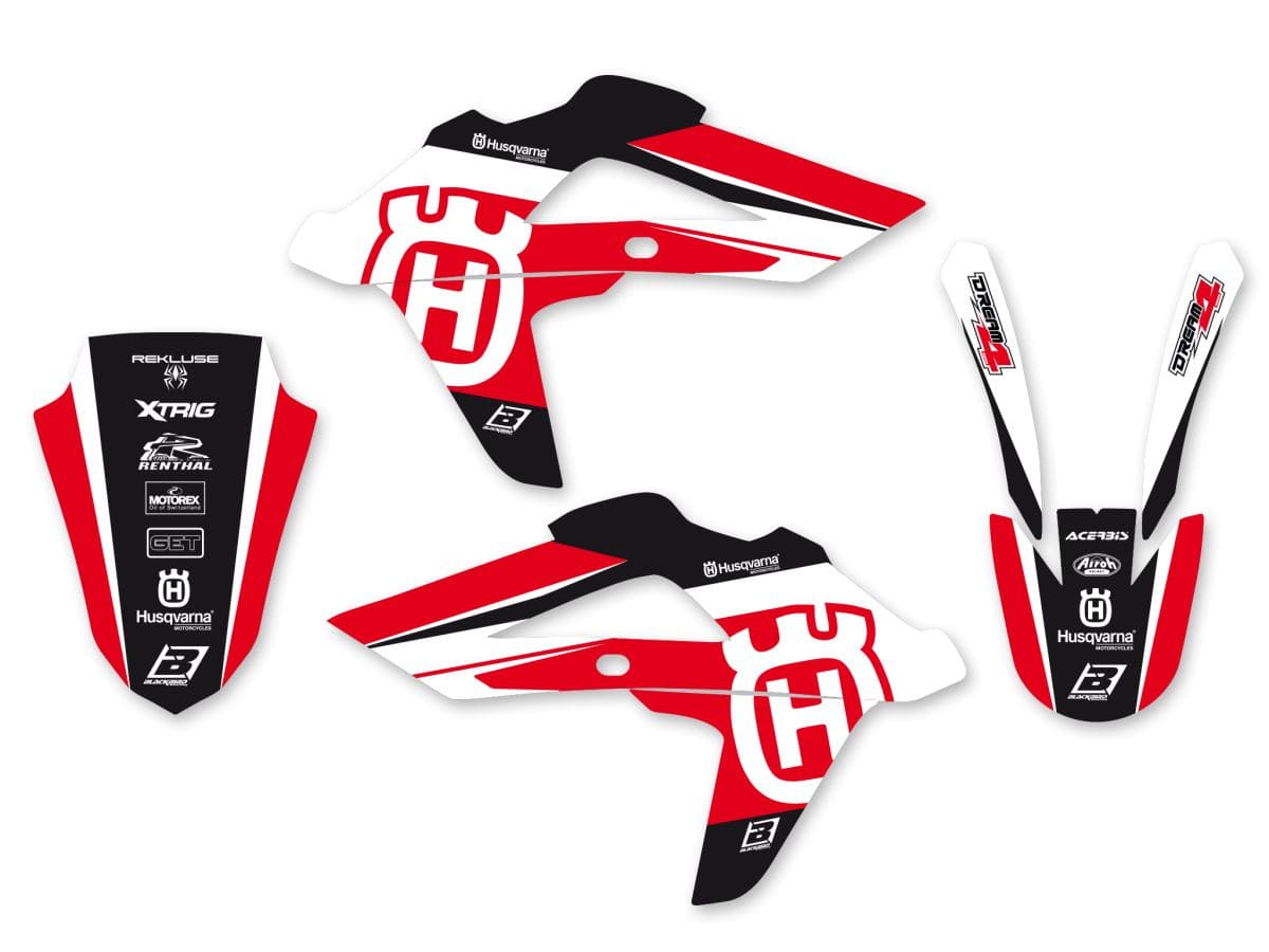 BB-43025688 Blackbird Dream 4 fairing deco kit Husqvarna CR 125 2009-2013