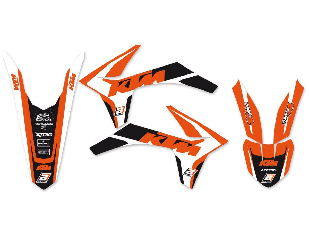 BB-43025715 Kit deco carena Blackbird Dream 4 SXF 2011-2012, COD: BB-43025715