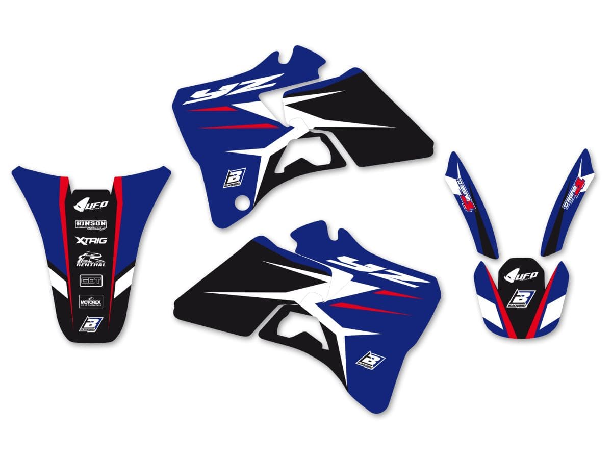 BB-43025724 Blackbird Dream 4 YZ 125 / 250 1996-2001 fairing deco kit