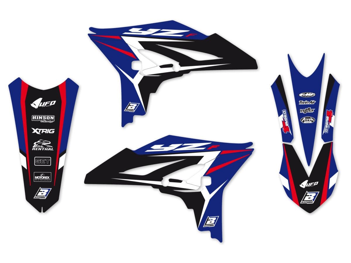 BB-43025736 Kit deco carena Blackbird Dream 4 YZF 250 2010-2013, COD: BB-43025736