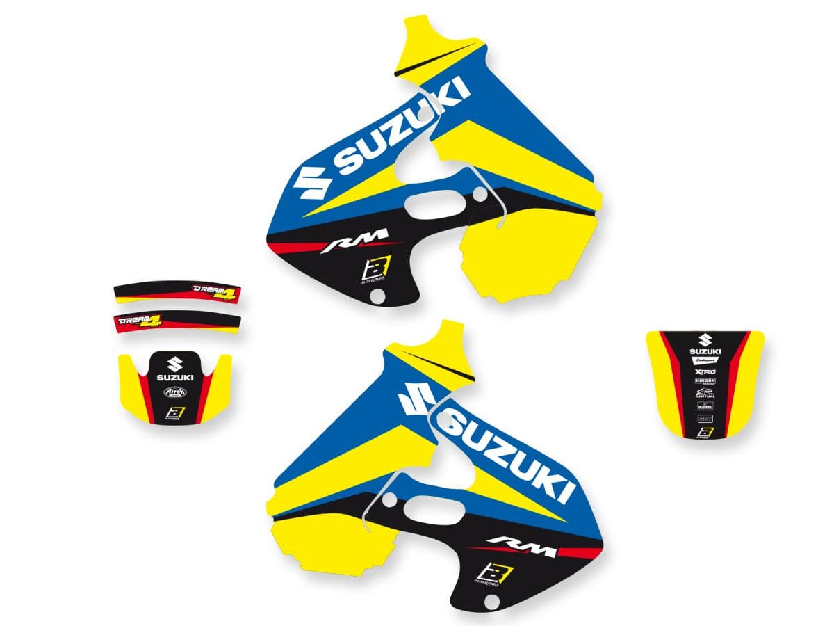 BB-43025742 Kit deco carena Blackbird Dream 4 RM 125 / 250 1996-2000, COD: BB-43025742