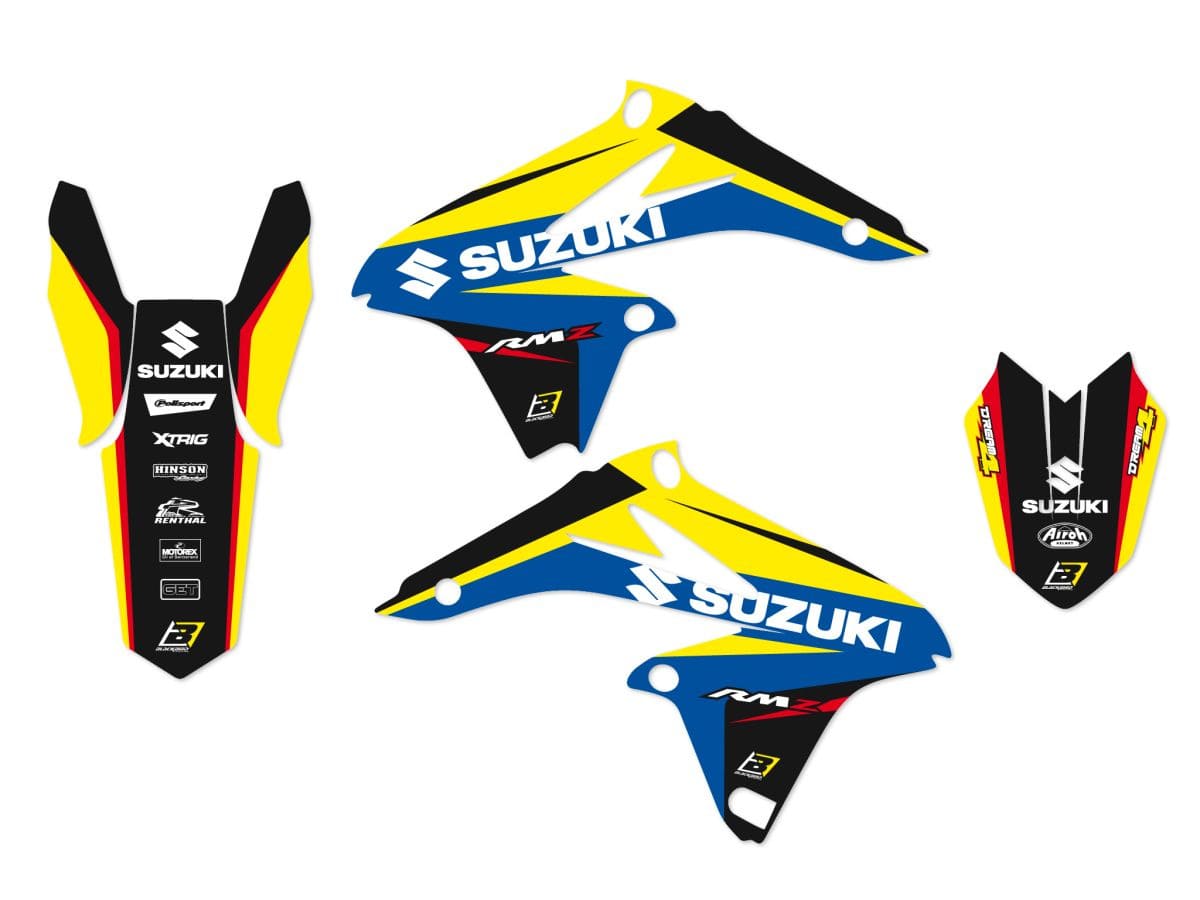 BB-43025746 Blackbird Dream 4 RM-Z 250 2010-2018 fairing deco kit