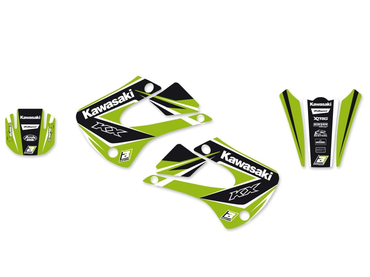 BB-43025776 Fairing deco kit with seat cover Blackbird KX 85 2001-2013