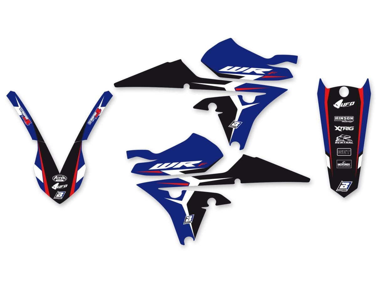 BB-43025800 Kit deco carena con coprisella Blackbird WRF 250 2015-2019