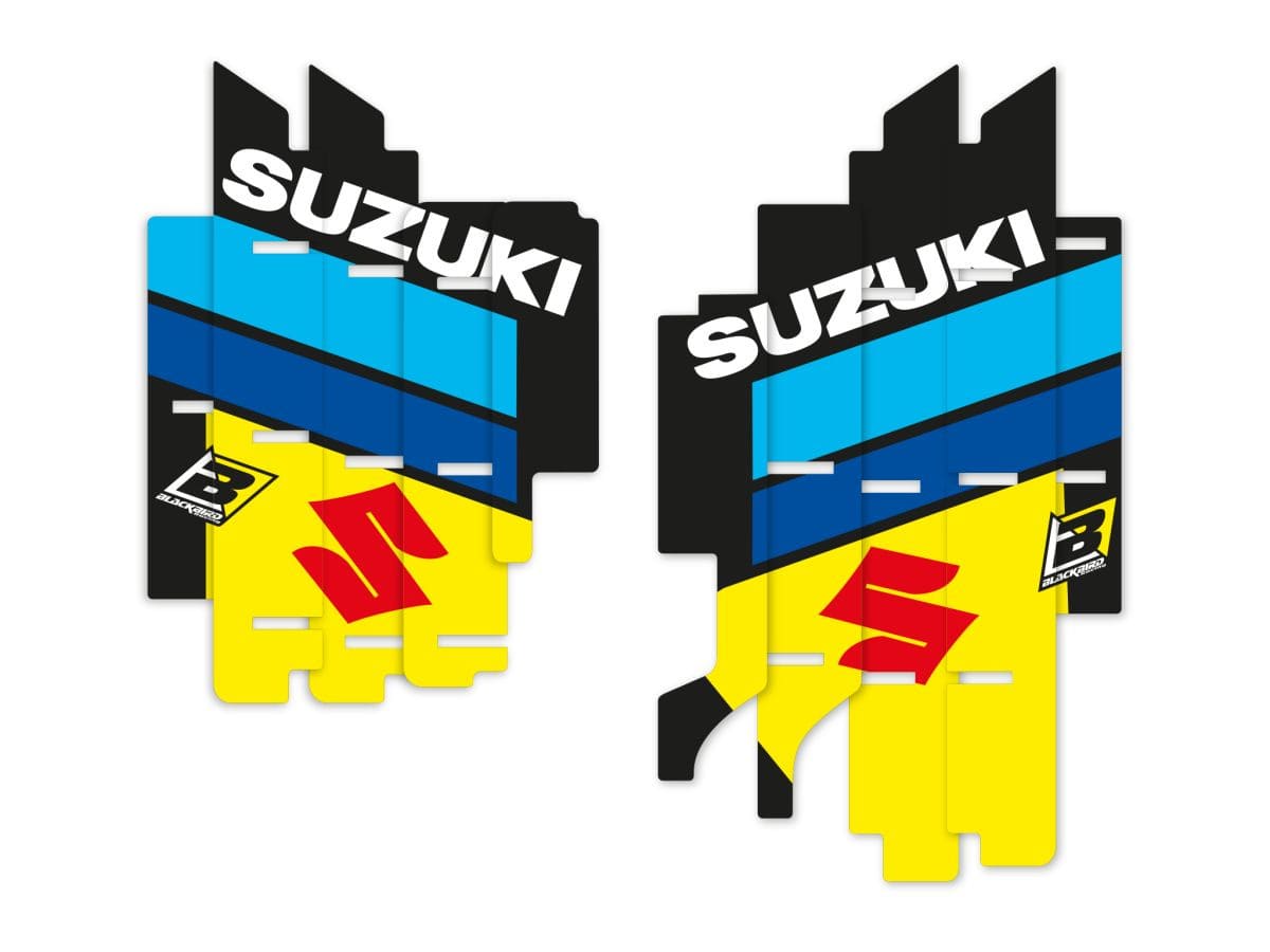BB-43025936 Kit adesivo griglie radiatore Blackbird Suzuki World 2019 RM-Z 250 dopo 2019