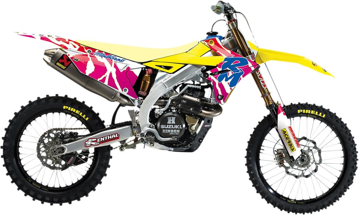 BB-43026698 Kit deco carena Blackbird Retro RM-Z 250 / 450 dopo 2018, COD: BB-43026698