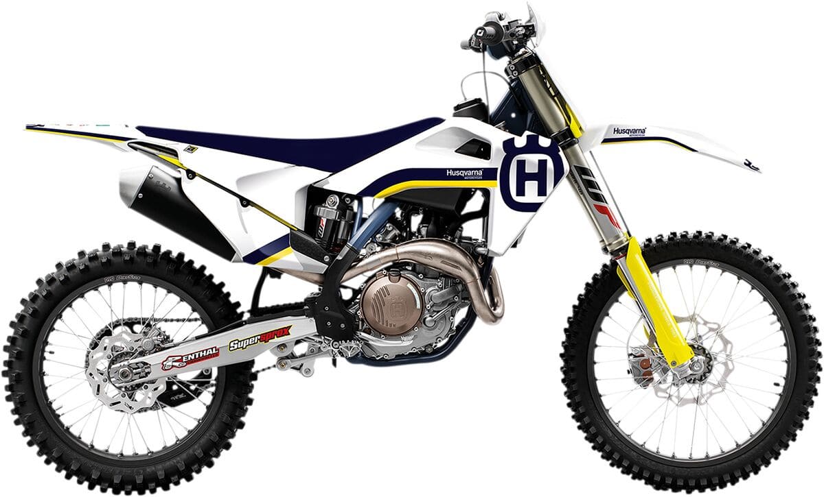 BB-43026709 Kit deco carena Blackbird Retro con coprisella Husqvarna FC / TC 2019-2022, COD: BB-43026709