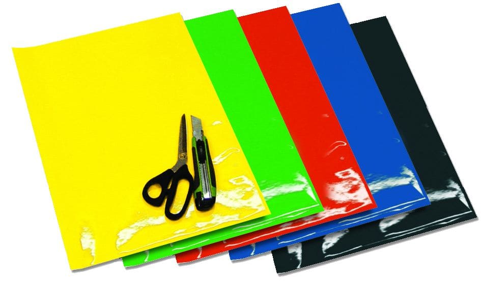 BB-43100791 Fogli adesivi Blackbird 47x33cm giallo