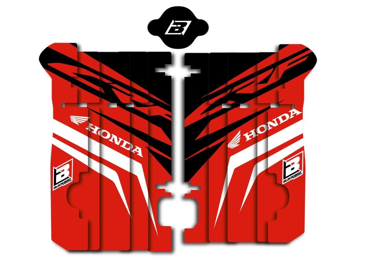 BB-43202465 Kit adesivo griglie radiatore Blackbird CRF 450 2013-2016