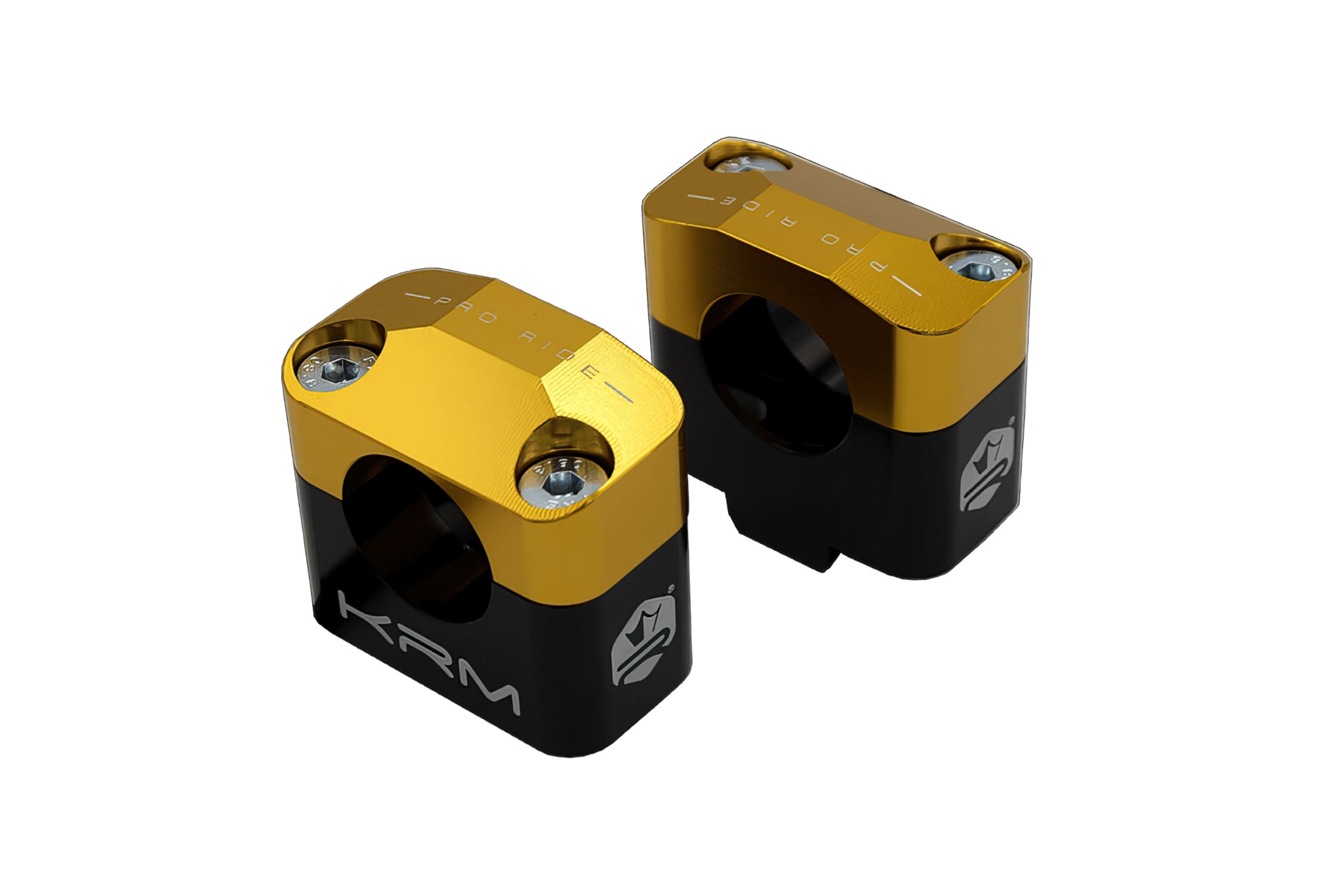 KR467F Fascette manubrio 28mm KRM nero / or, COD: KR467F