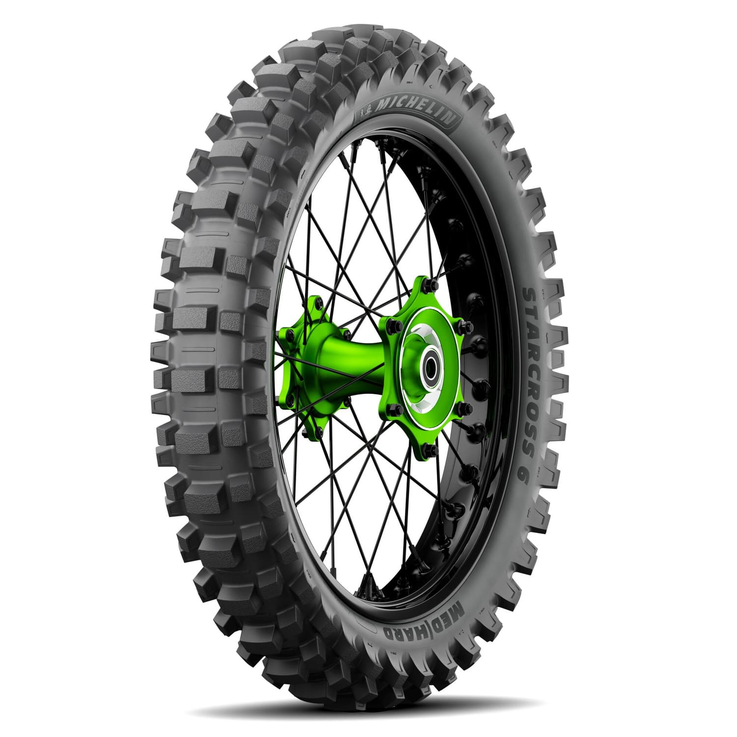 PNEU-MI775871 Pneumatico motocross posteriore 19'' 100/90-19 Michelin Starcross 6 Medium Hard TT 57M (NHS), COD: PNEU-MI775871