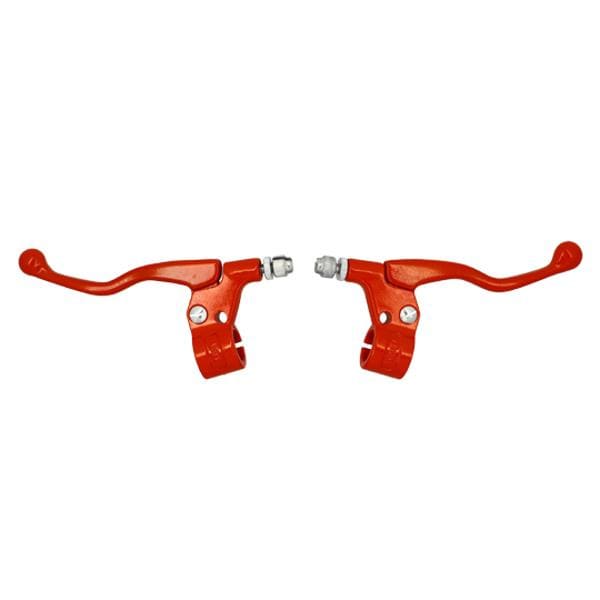 CGN519813 Leva freno corto con supporto alluminio rosso (x2), COD: CGN519813