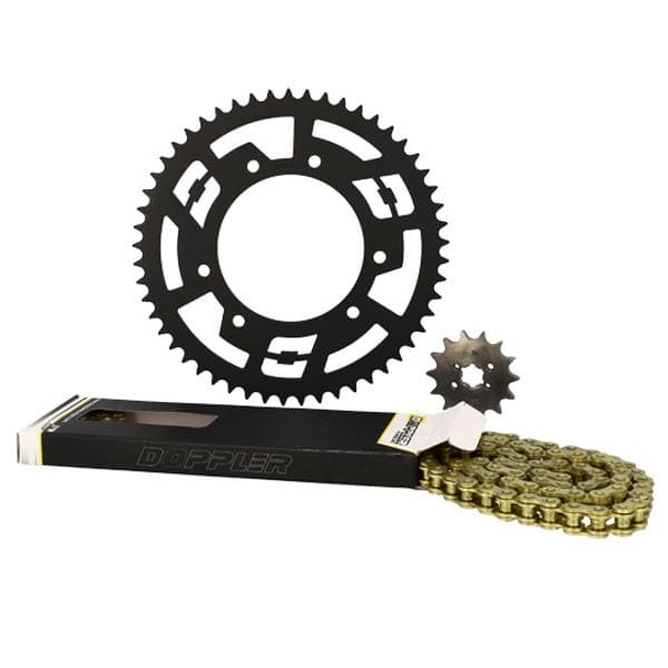 CGN515040 Kit catena acciaio 14x53 - 420 Doppler Origine Derbi Senda DRD, COD: CGN515040