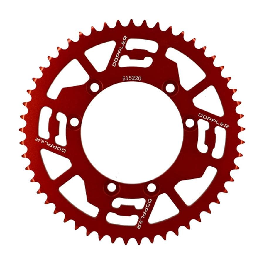 CGN515220 Corona catena 53 denti - 420 Doppler Allu CN rosso Fantic Caballero fino 2015, COD: CGN515220
