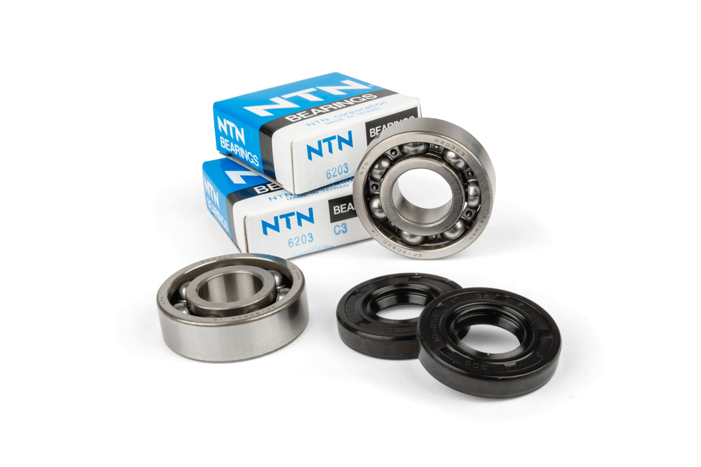 MF33.13900 Set cuscinetti e paraoli albero motore Tomos A35, COD: MF33.13900