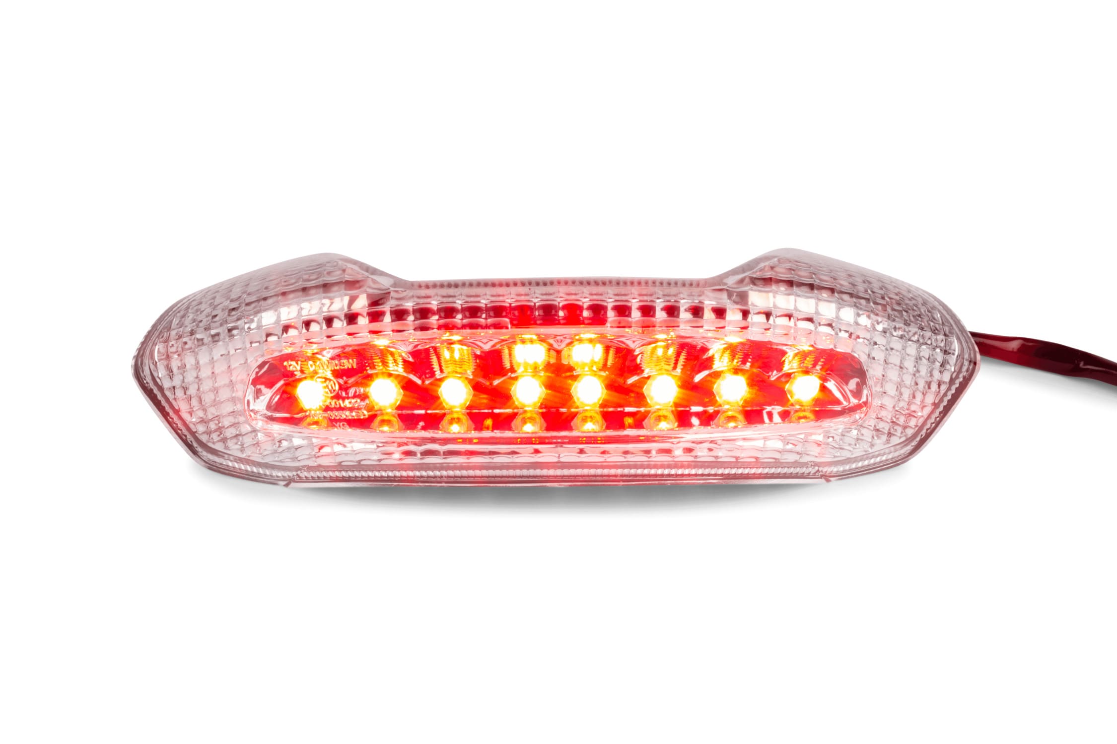 STR-656.68/BK Fanalino LED con frecce Piaggio NRG Power omologato CE, COD: STR-656.68/BK