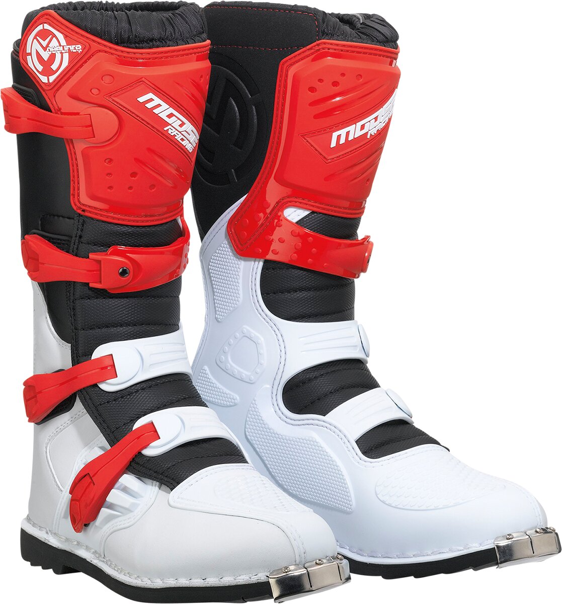 MR-34102590 Stivali cross Moose Racing Qualifier MX rosso 40