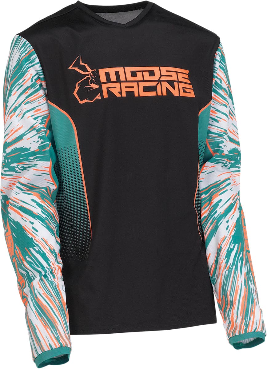 MR-29122255 Maglia cross Moose Racing Kids Agroid turchese/aranciato/nero XL, COD: MR-29122255