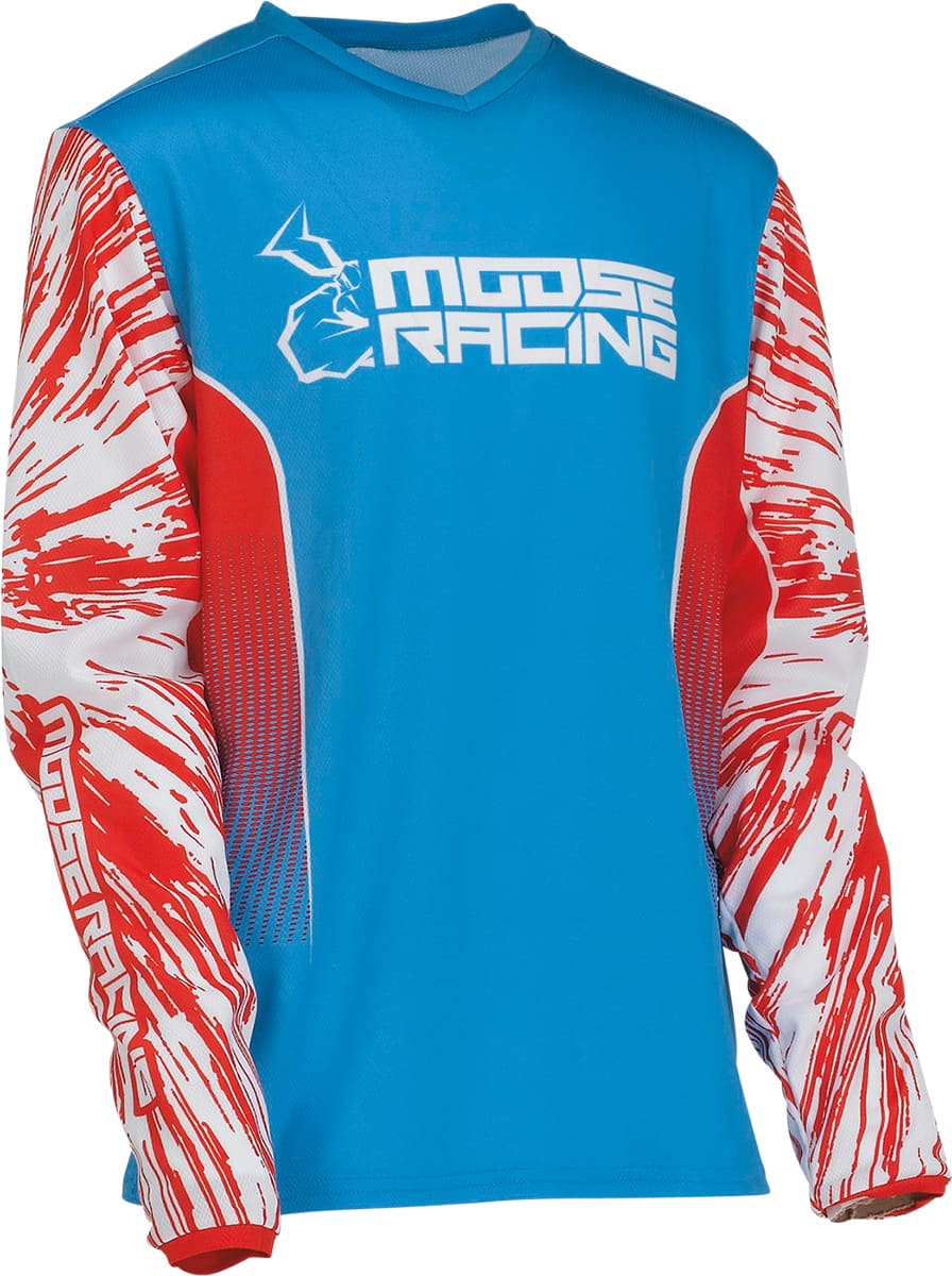 MR-29122265 Maglia cross Moose Racing Kids Agroid rosso/bianco/blu XL, COD: MR-29122265