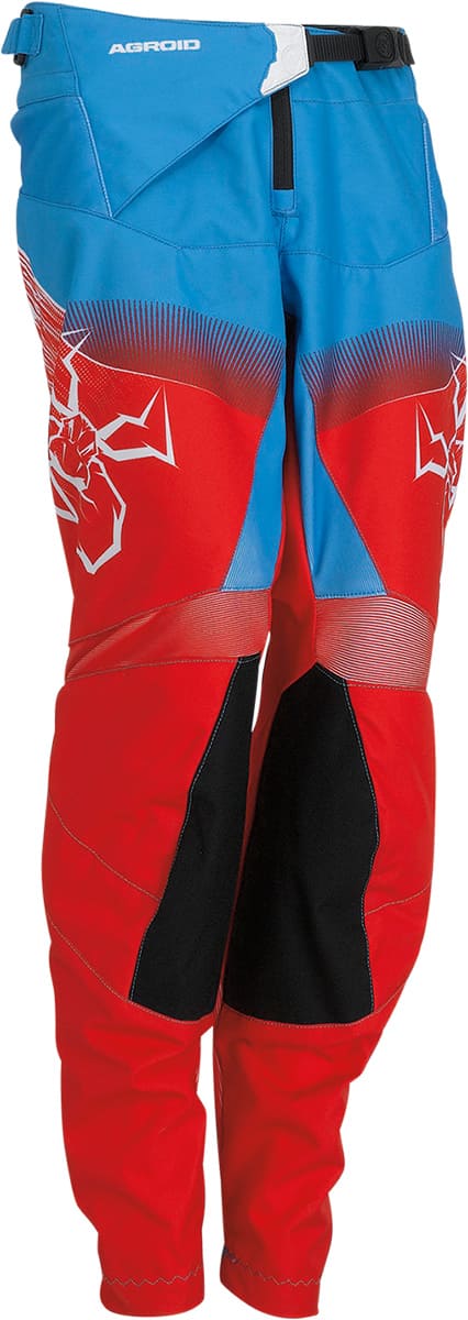 MR-29032272 Pantaloni cross Moose Racing Kids Agroid rosso/bianco/blu 28, COD: MR-29032272