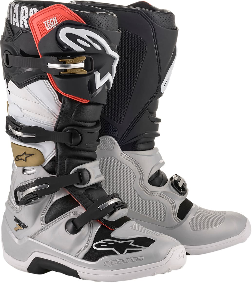 ALP34102337 Stivali Alpinestars Tech 7 noir / argent 49