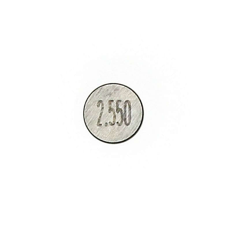 OE-PIACM144320 Piastrina valvola / shim 2,55mm - ricambio originale Piaggio 4T 4V, COD: OE-PIACM144320