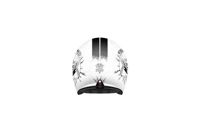 MT-162568 Casco jet MT Le Mans 2 SV Diler bianco lucido XL