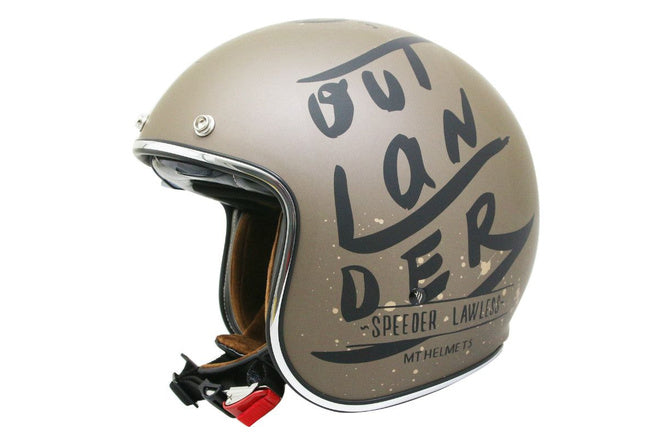 MT-153783 Casco jet MT Le Mans 2 SV Outlander marrone opaco M