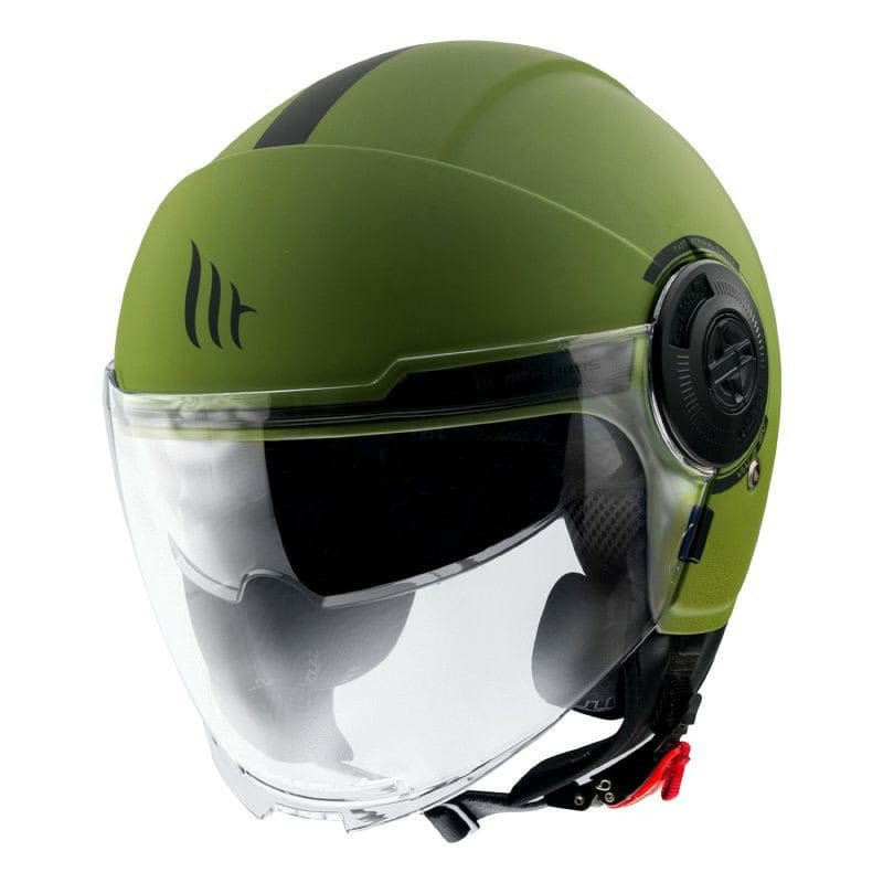 MT-172299 MT Viale SV jet helmet double visor Uni matt green XXL (2XL)