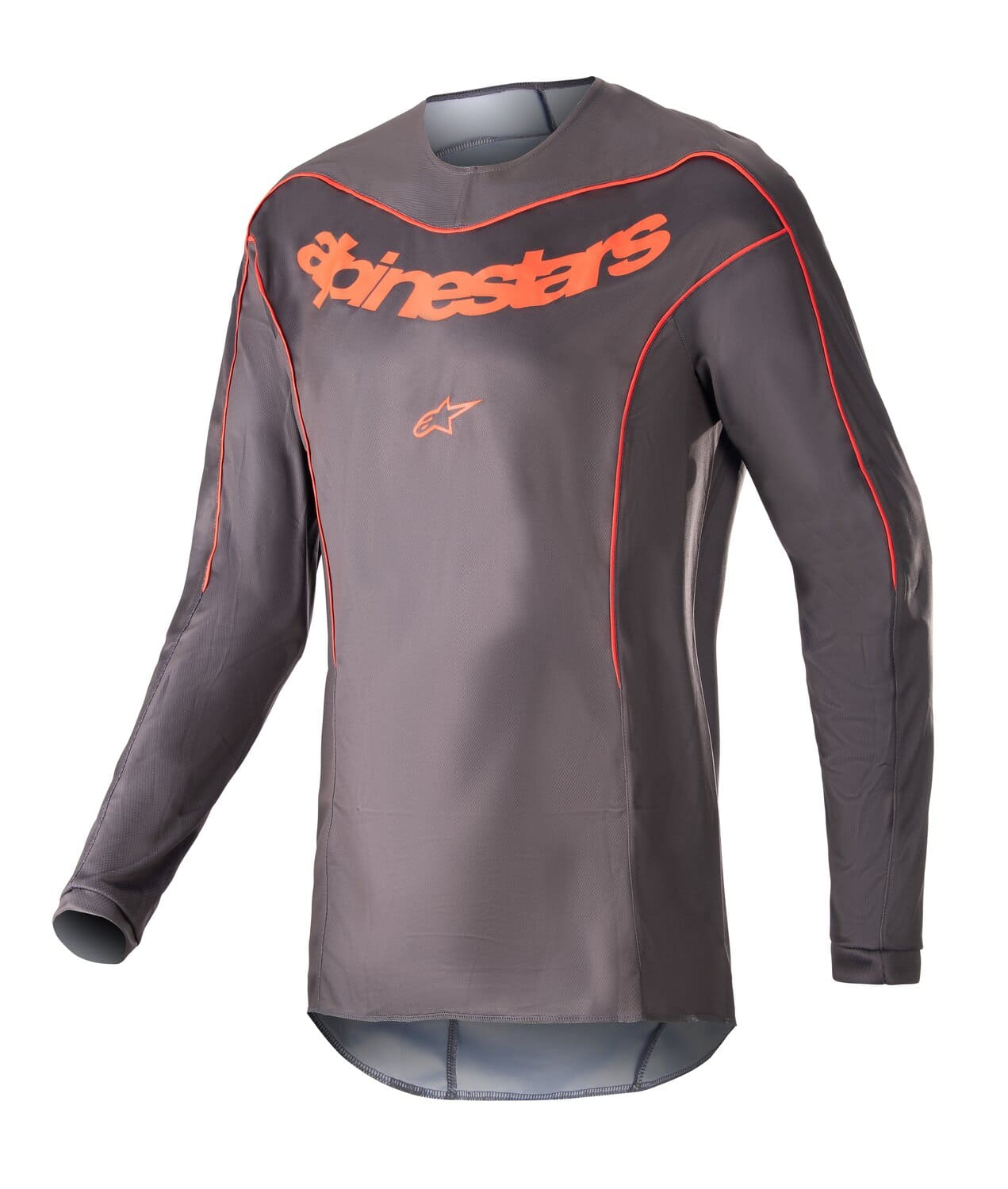 ALP29107369 Maglia MX Alpinestars Fluid Lurv grigio/rosso 2XL