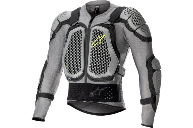 ALP27011159 Giacca prottetiva Alpinestars Bionic Action V2 grigio/nero/giallo fluo XL