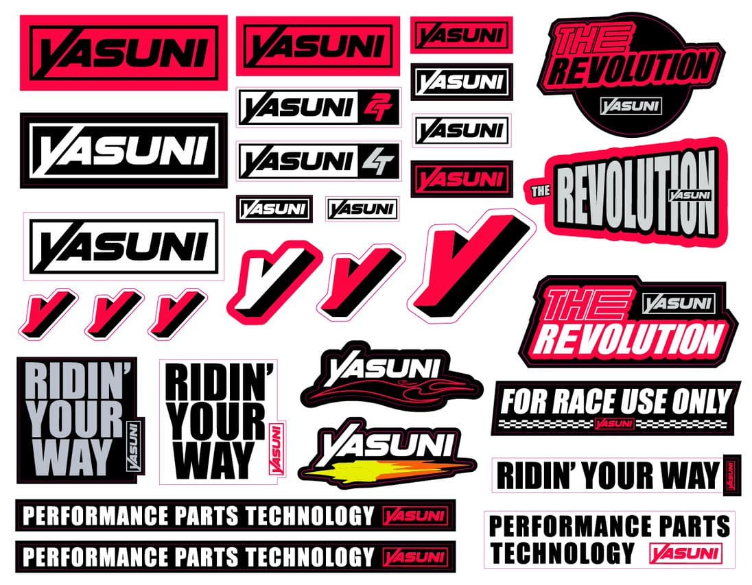 YASSTICKERKIT Set Adesivi Yasuni, COD: YASSTICKERKIT