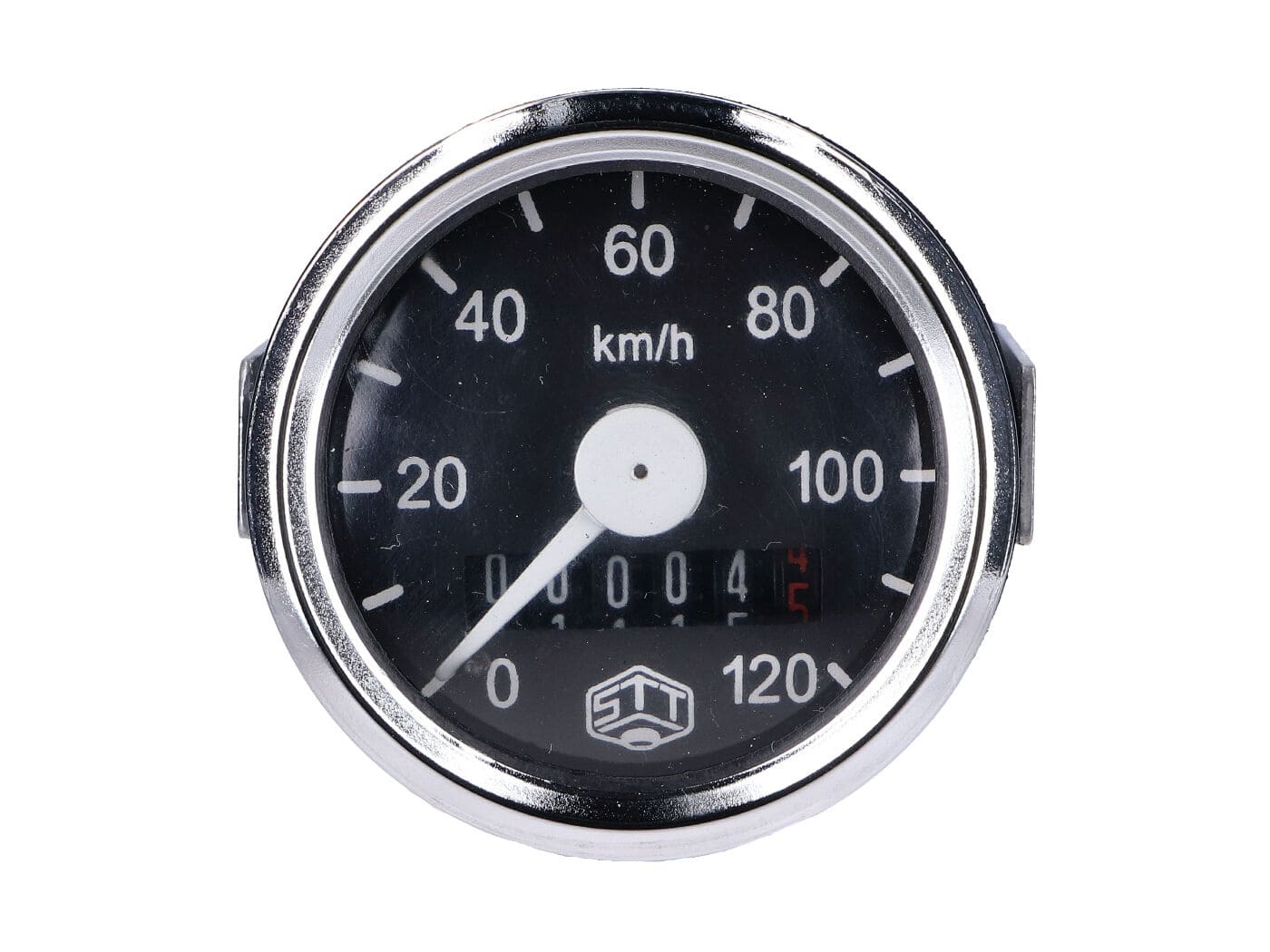 STT43895 Contachilometro Schmitt 120km/h rotondo 48mm Simson / MZ GS / Hercules ciclomotore, COD: STT43895