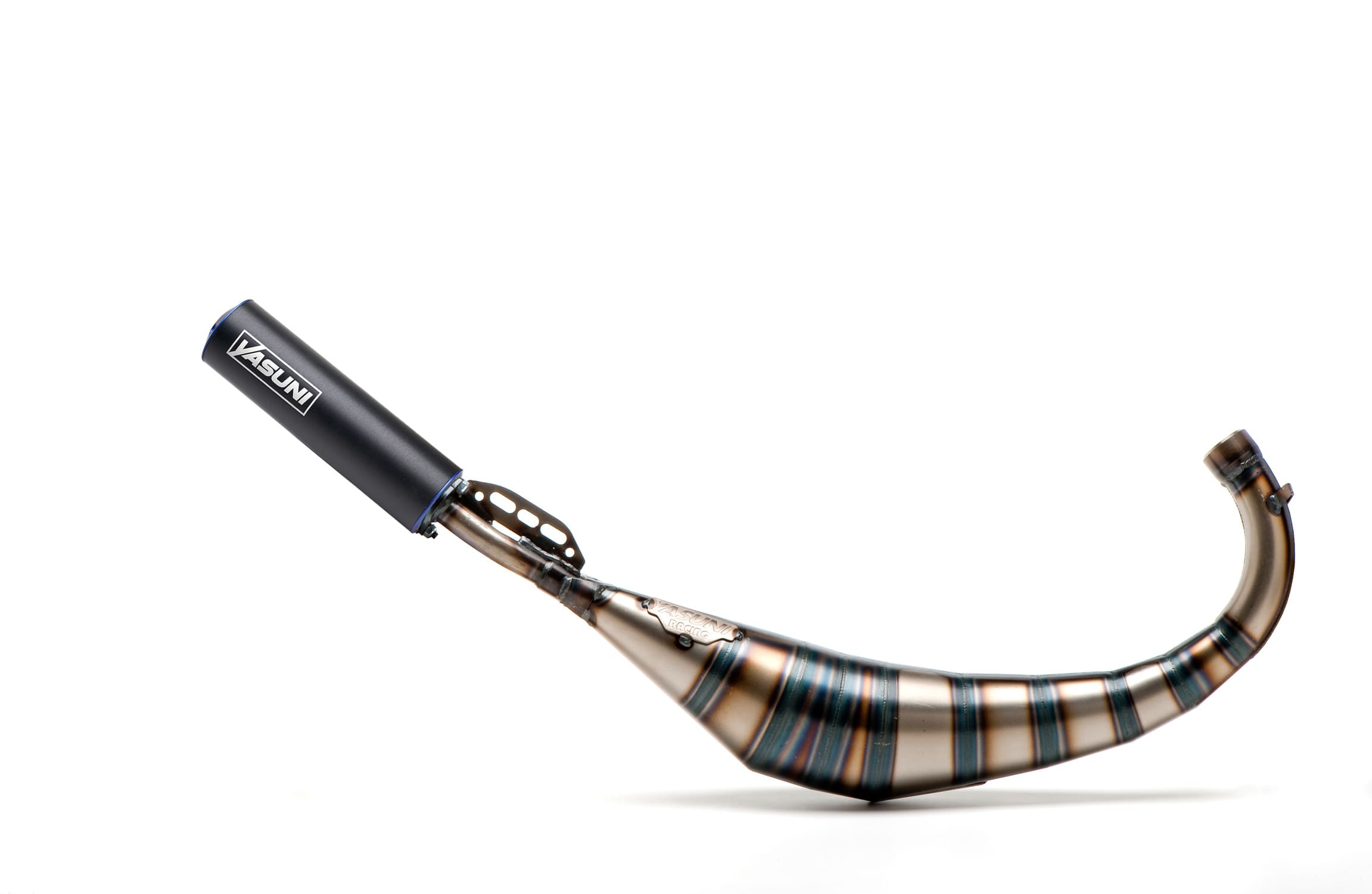 YAS809TA Scarico Yasuni R3 nero / blu AM6 / Derbi, COD: YAS809TA